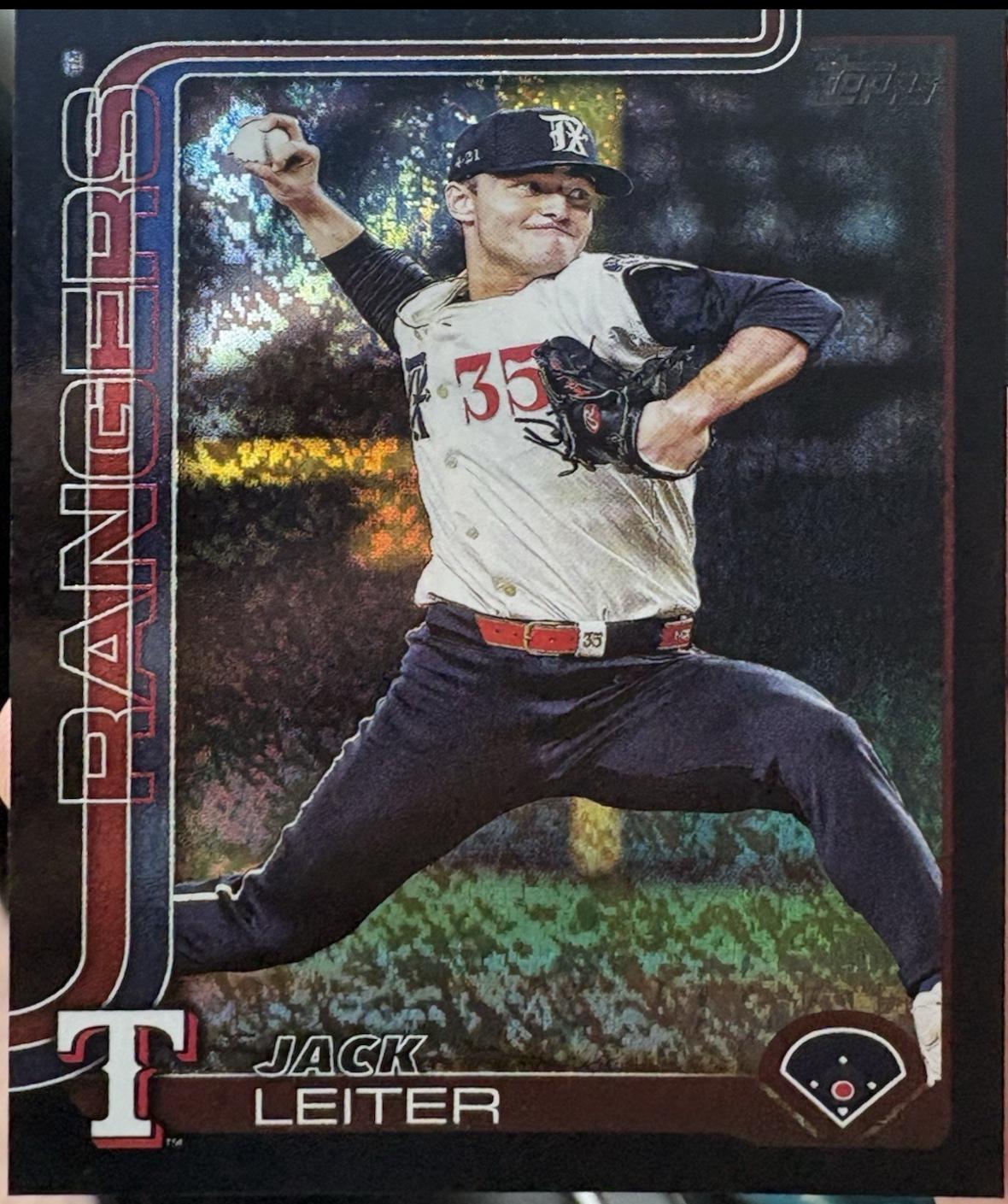 Jack Leiter [Holo Black Foil] #US165
