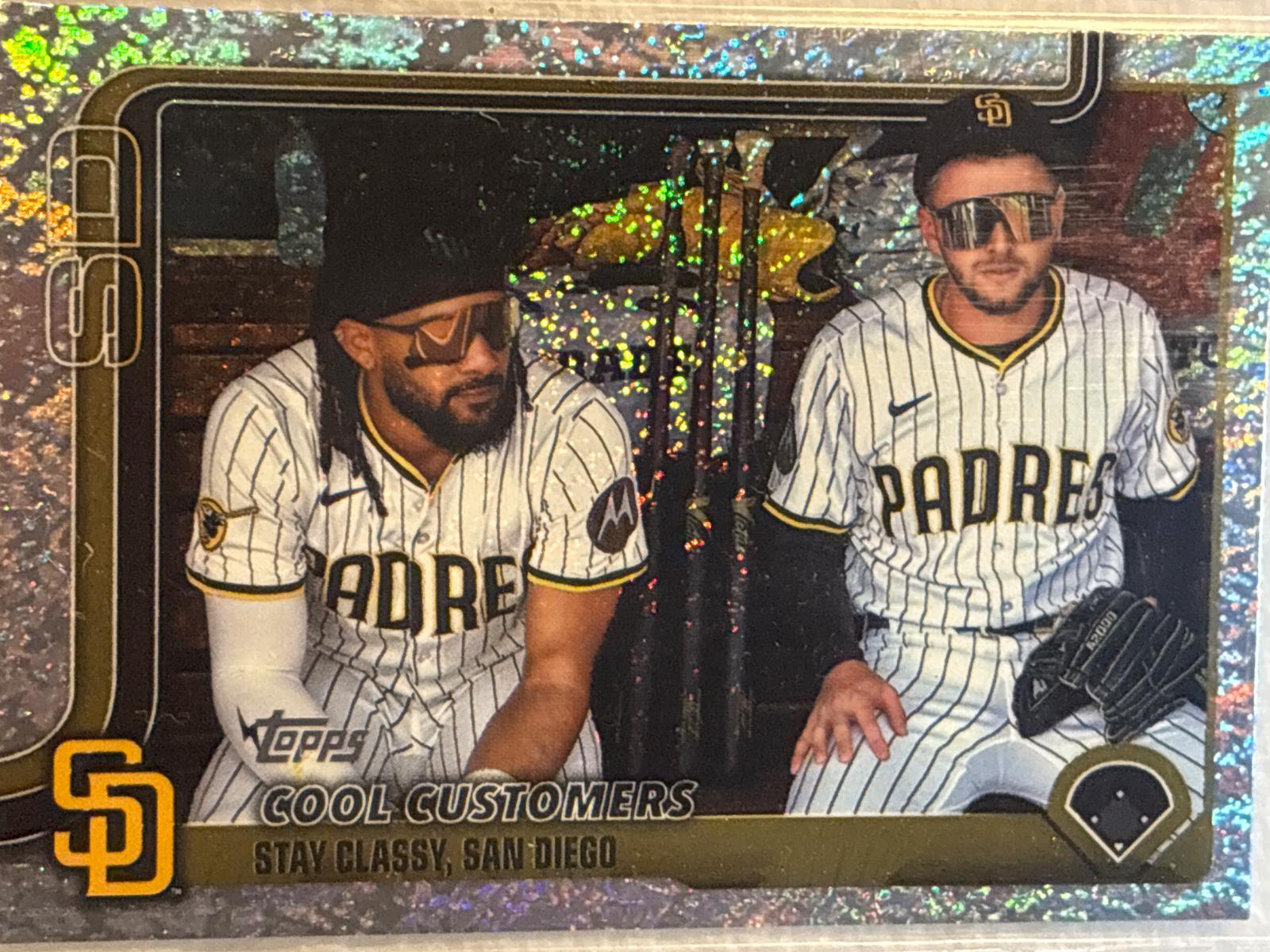 Jackson Merrill / Fernando Tatis Jr. [Silver Crackle Foil] #US221