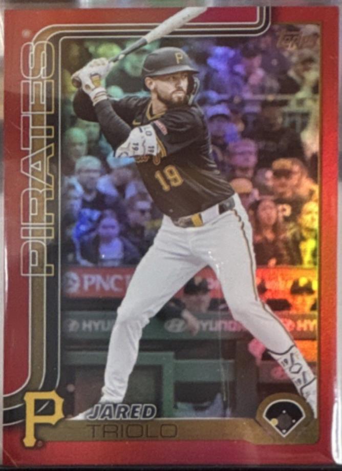 Jared Triolo [Red Rainbow Foil] #US54