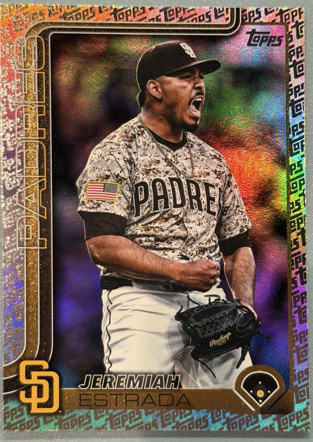 Jeremiah Estrada [Topps Logo Foil] #US263