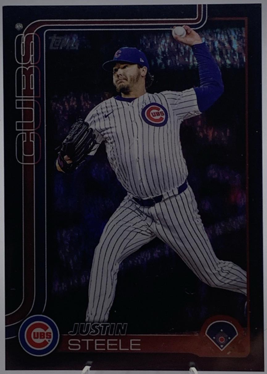 Justin Steele [Holo Black Foil] #US248