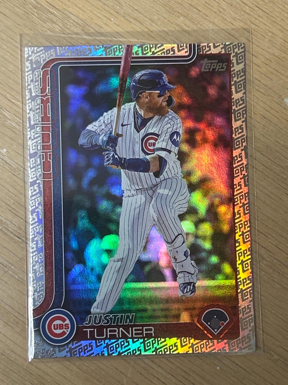 Justin Turner [Topps Logo Foil] #US27