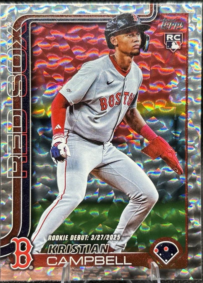 Kristian Campbell [Silver Crackle Foil] #US129