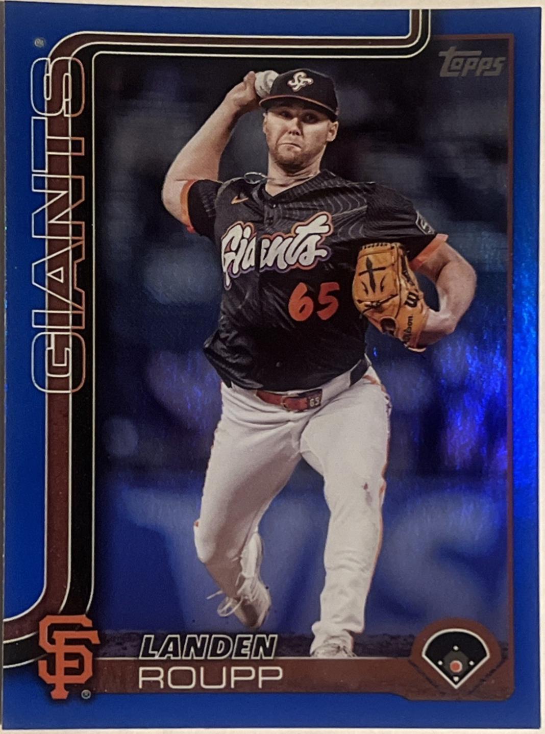 Landen Roupp [Blue Rainbow Foil] #US135