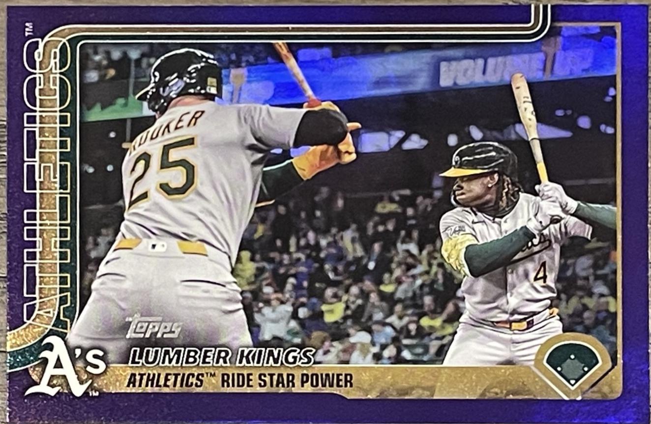 Lawrence Butler / Brent Rooker [Purple Rainbow Foil] #US80