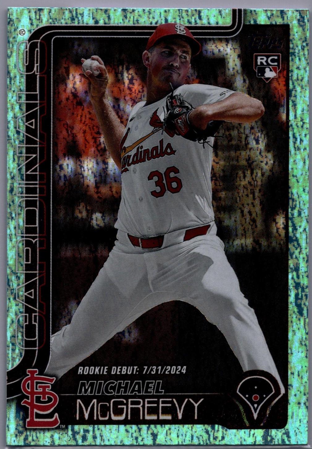 Michael McGreevy [Holo Aqua Foil] #US60