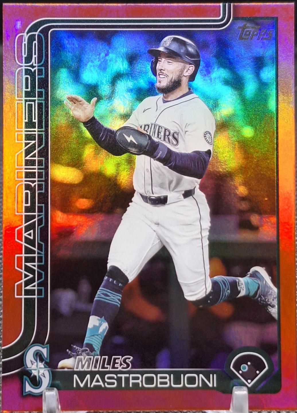 Miles Mastrobuoni [Red Rainbow Foil] #US313