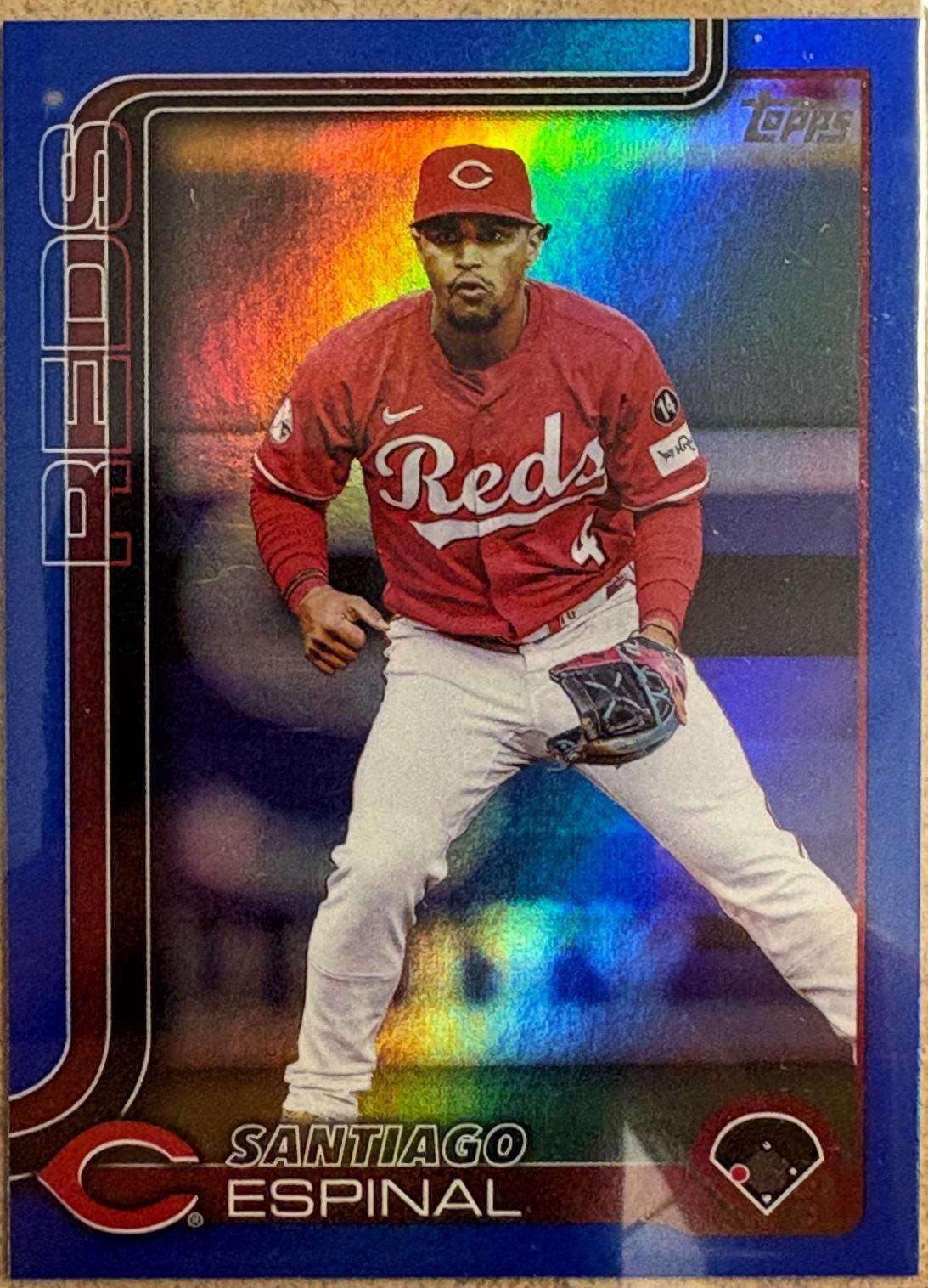 Santiago Espinal [Blue Rainbow Foil] #US150