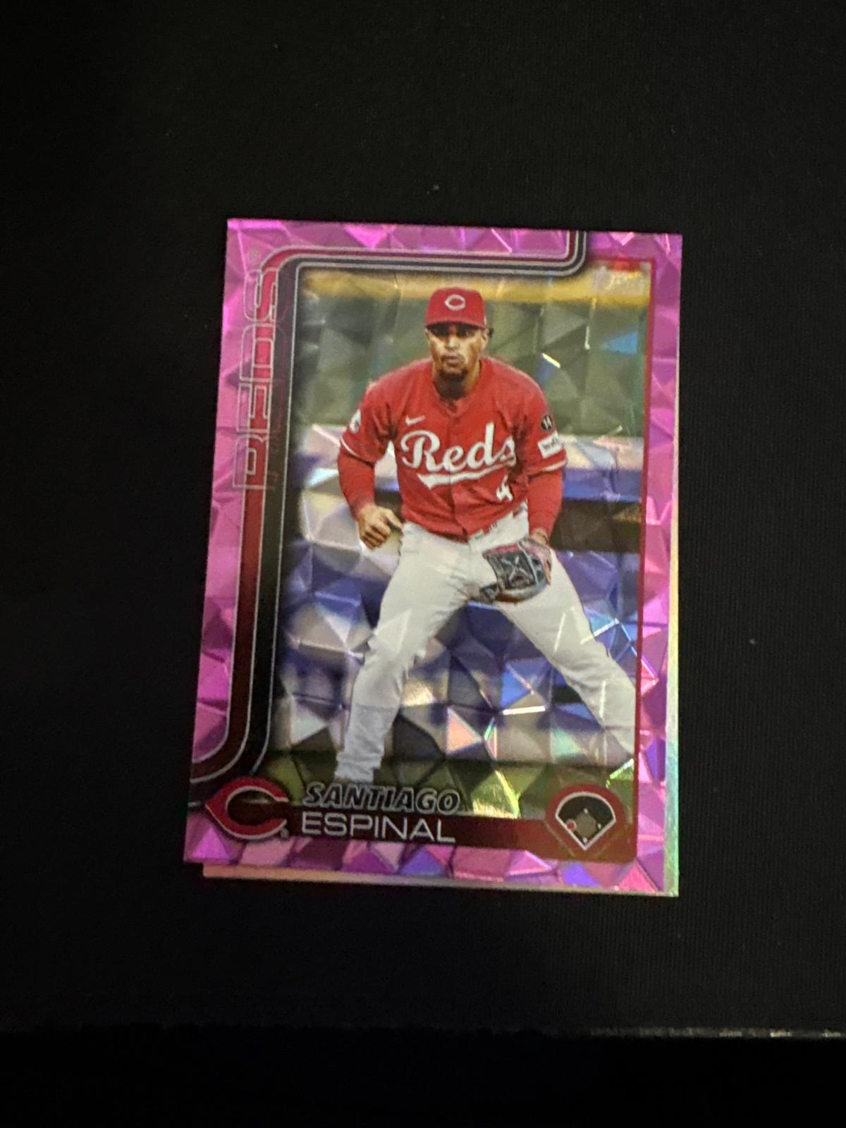 Santiago Espinal [Pink Diamante Foil] #US150