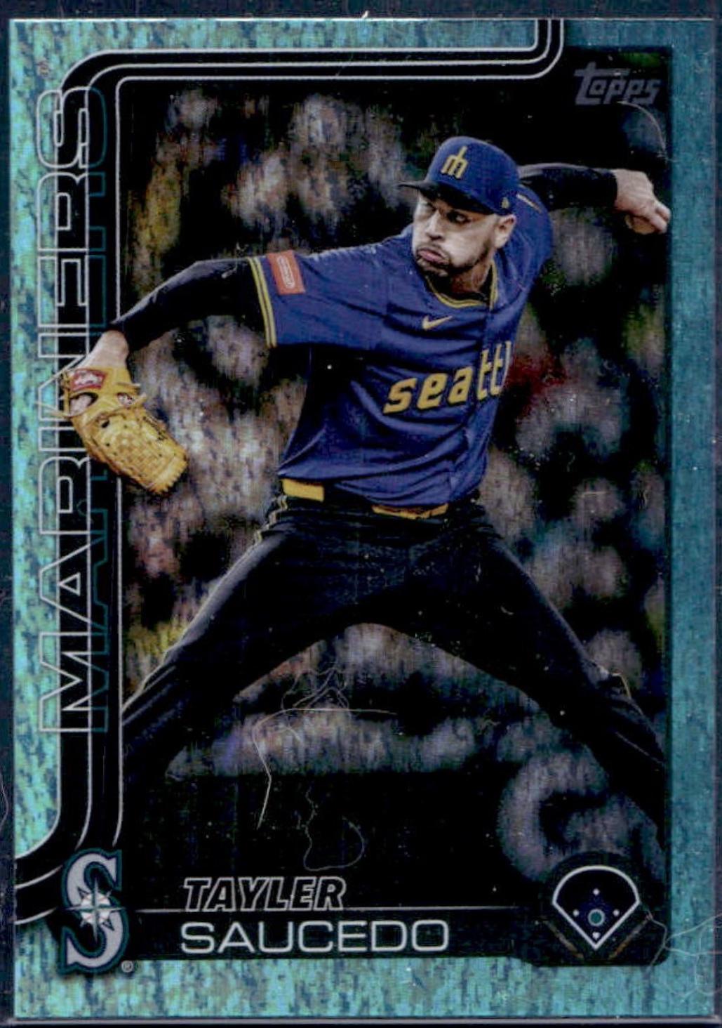 Tayler Saucedo [Holo Aqua Foil] #US226