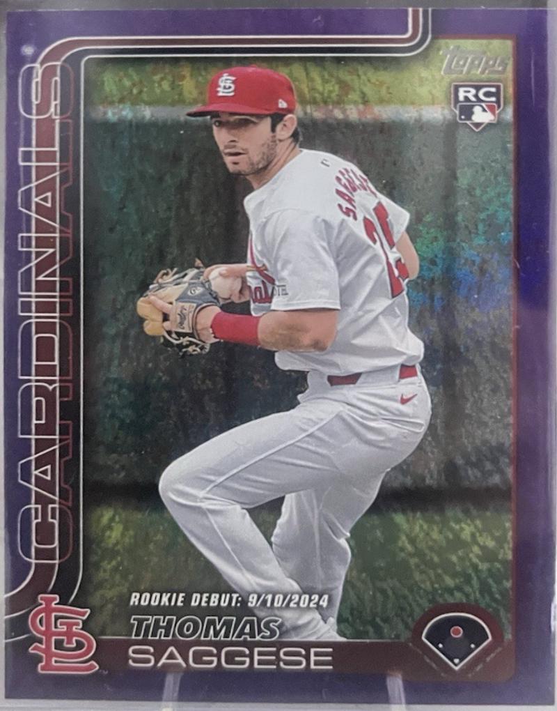 Thomas Saggese [Purple Rainbow Foil] #US21