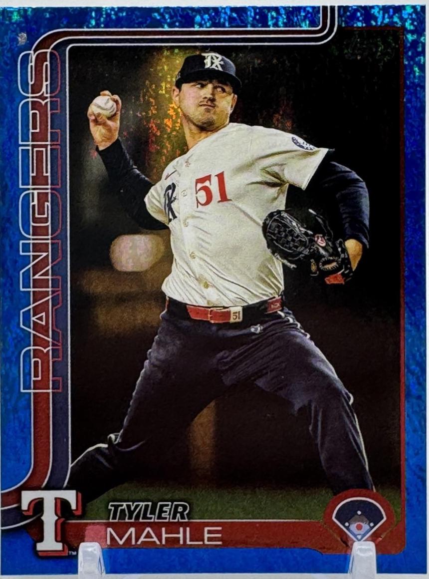 Tyler Mahle [Holo Blue Foil] #US152