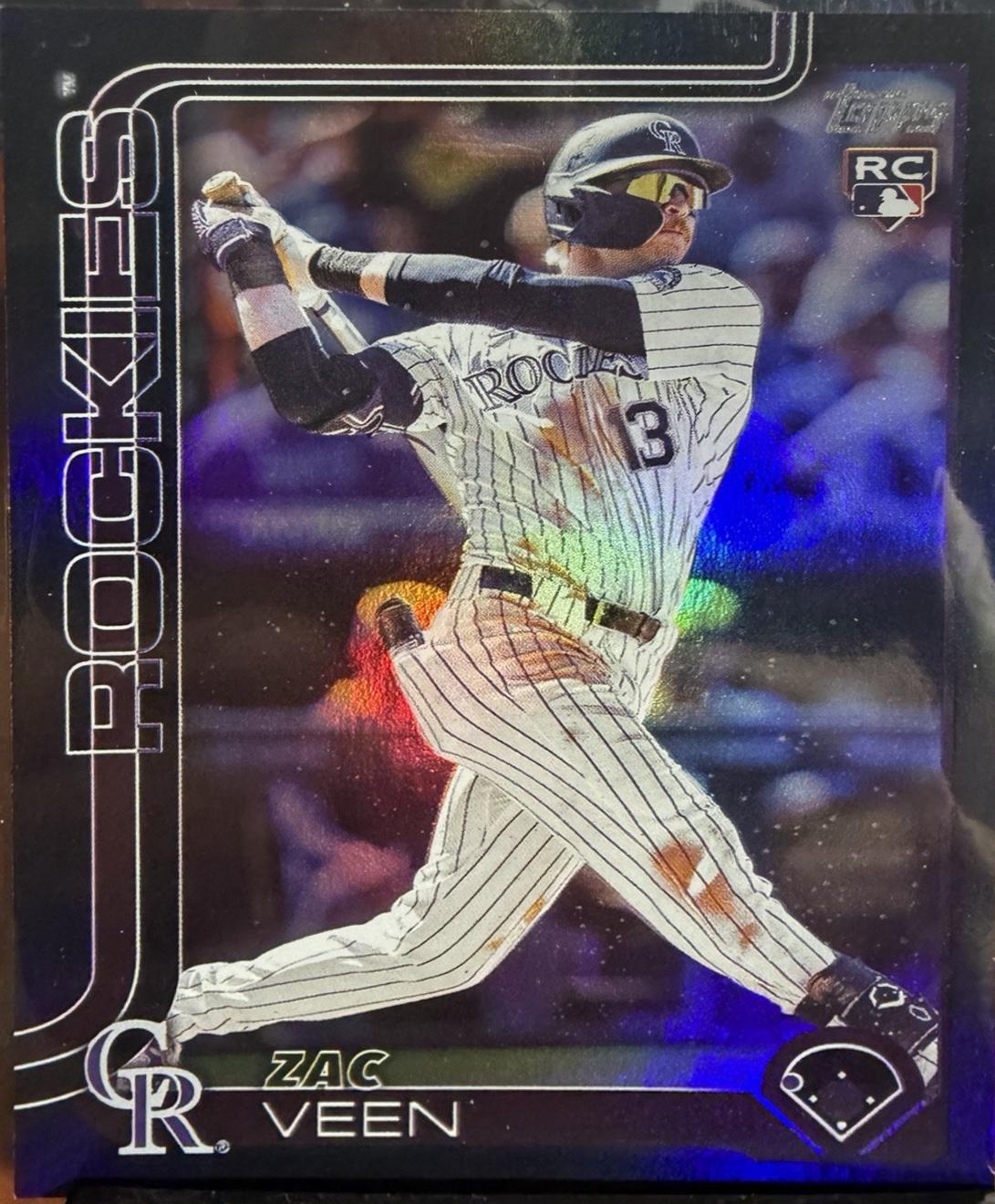 Zac Veen [Black Rainbow Foil] #US286
