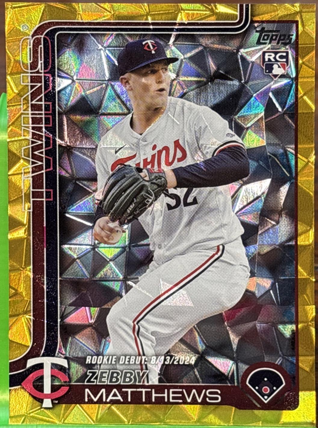 Zebby Matthews [Gold Diamante Foil] #US37