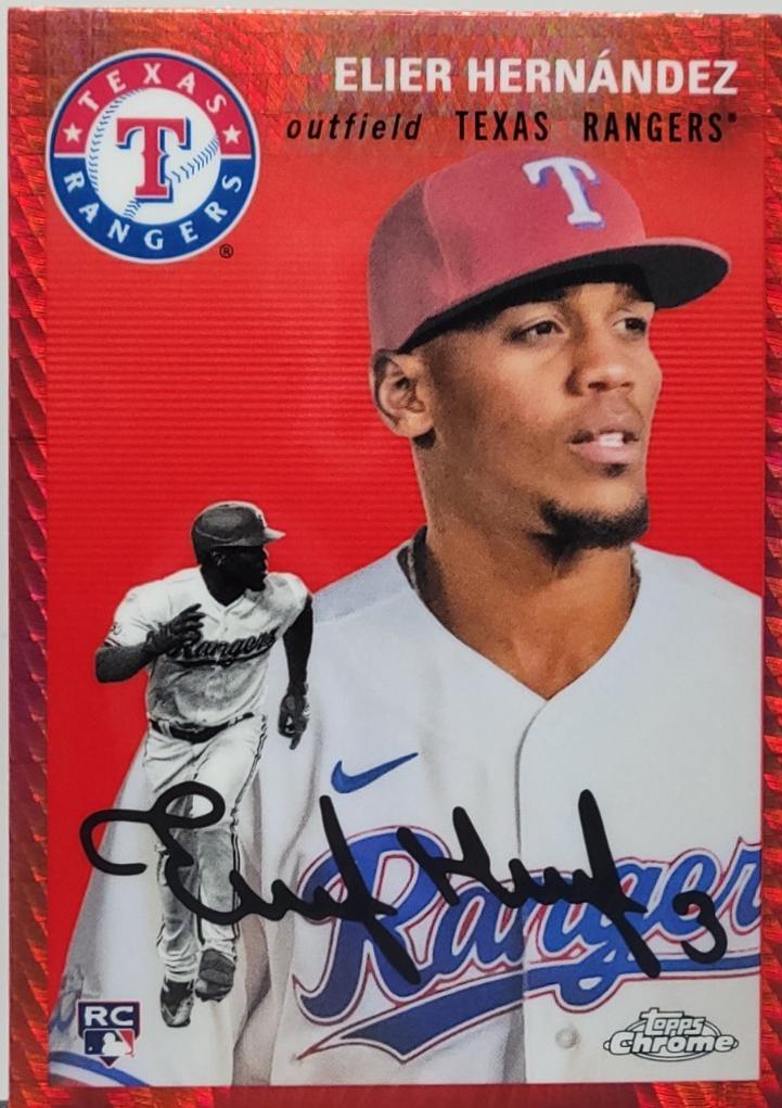 Elier Hernandez [Red Prism Refractor] #33