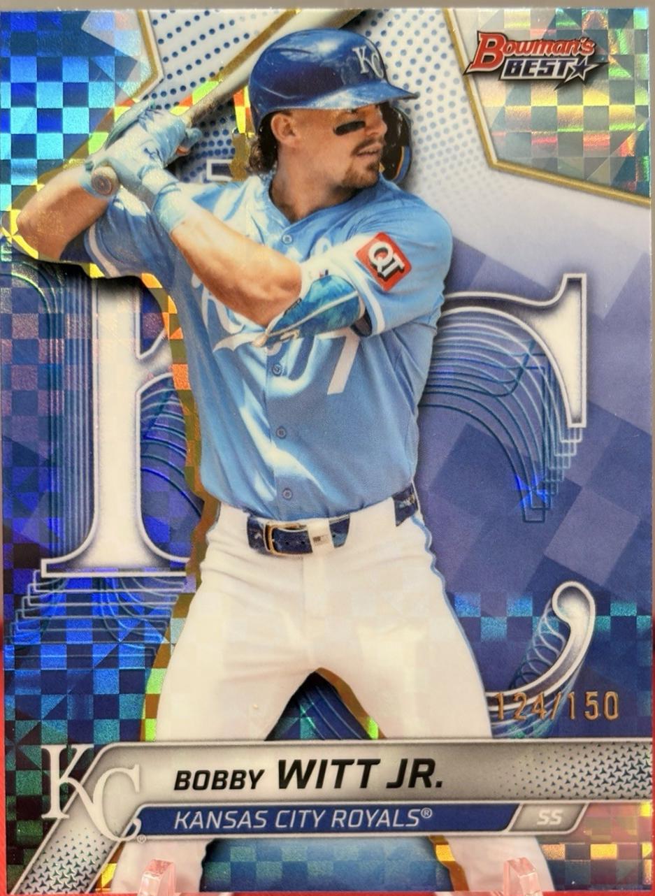 Bobby Witt Jr. [Blue X-Fractor] #69
