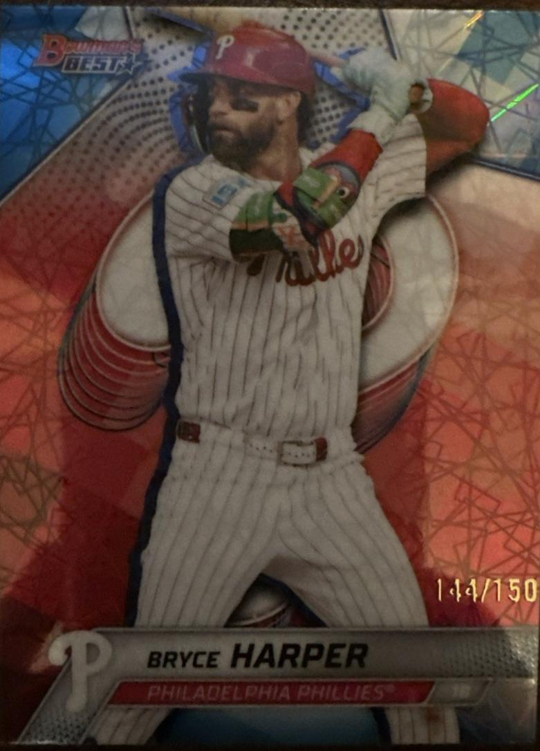 Bryce Harper [Blue X-Fractor] #65