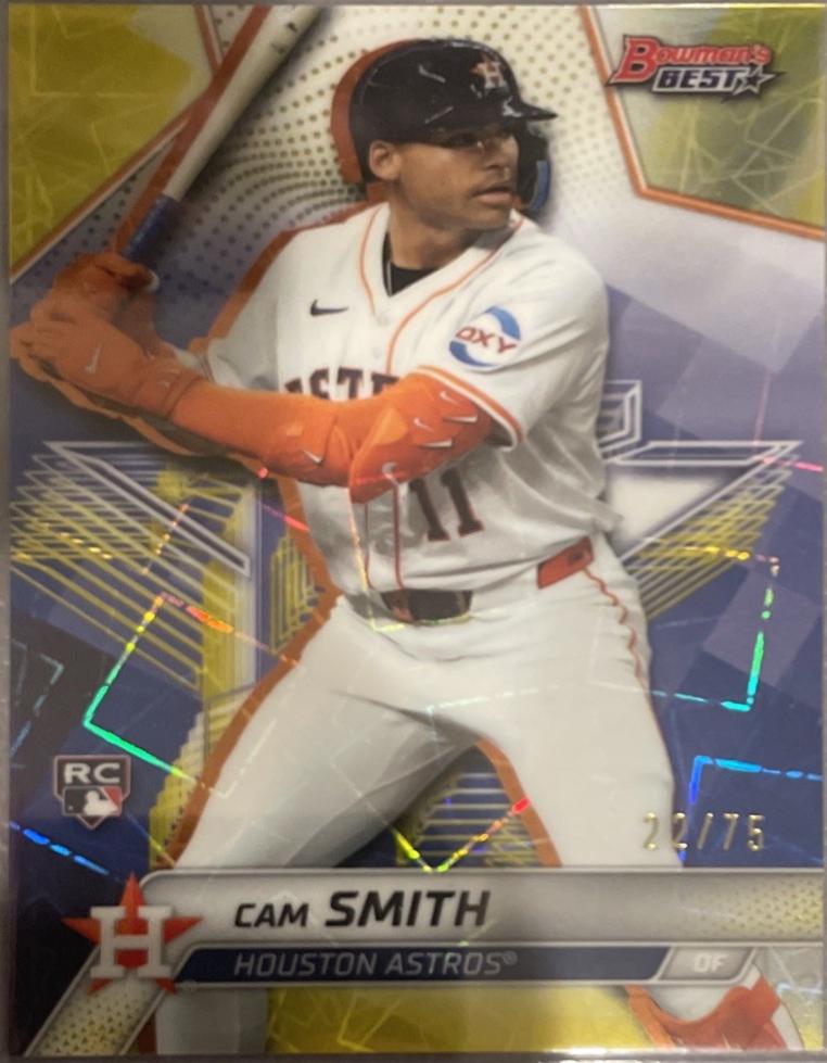 Cam Smith [Yellow Lazer Refractor] #29