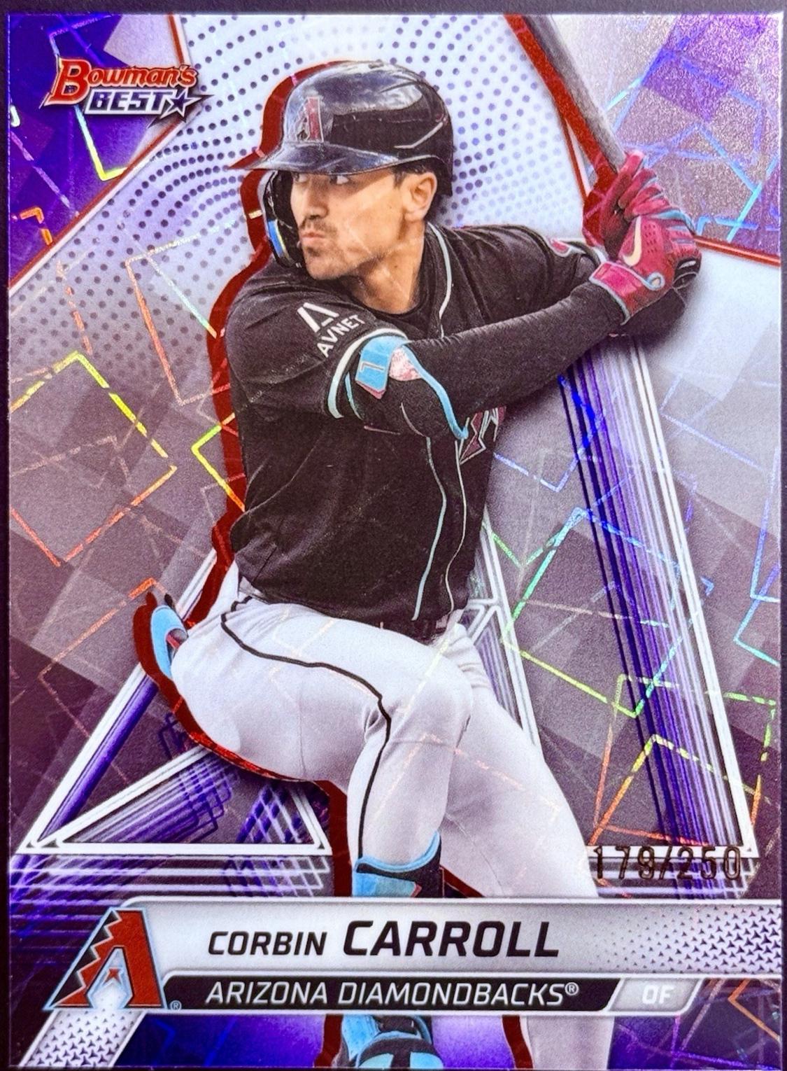 Corbin Carroll [Purple Lazer Refractor] #8