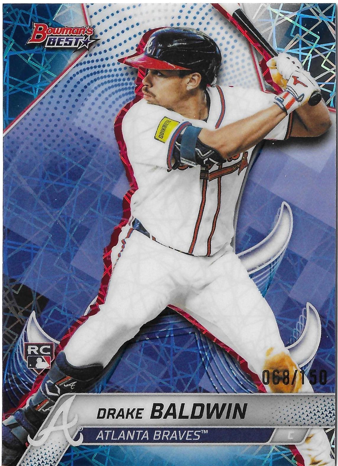 Drake Baldwin [Blue Lazer Refractor] #60