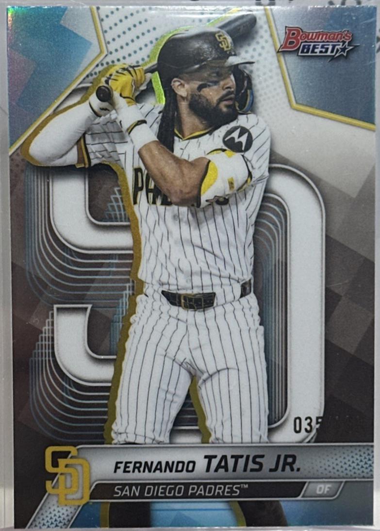 Fernando Tatis Jr. [Aqua Refractor] #54