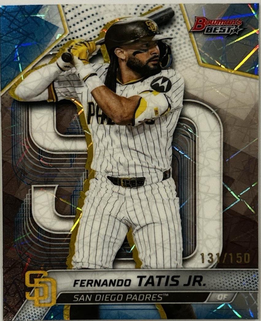 Fernando Tatis Jr. [Blue Lazer Refractor] #54