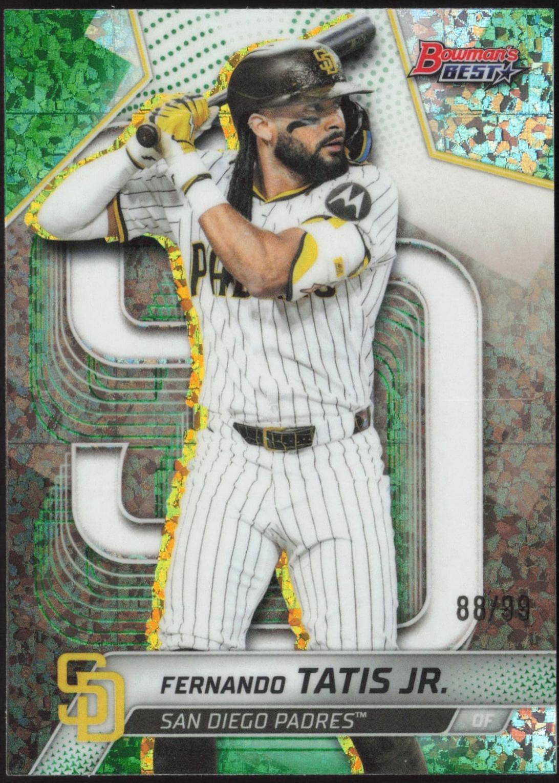 Fernando Tatis Jr. [Green Mini-Diamond Refractor] #54
