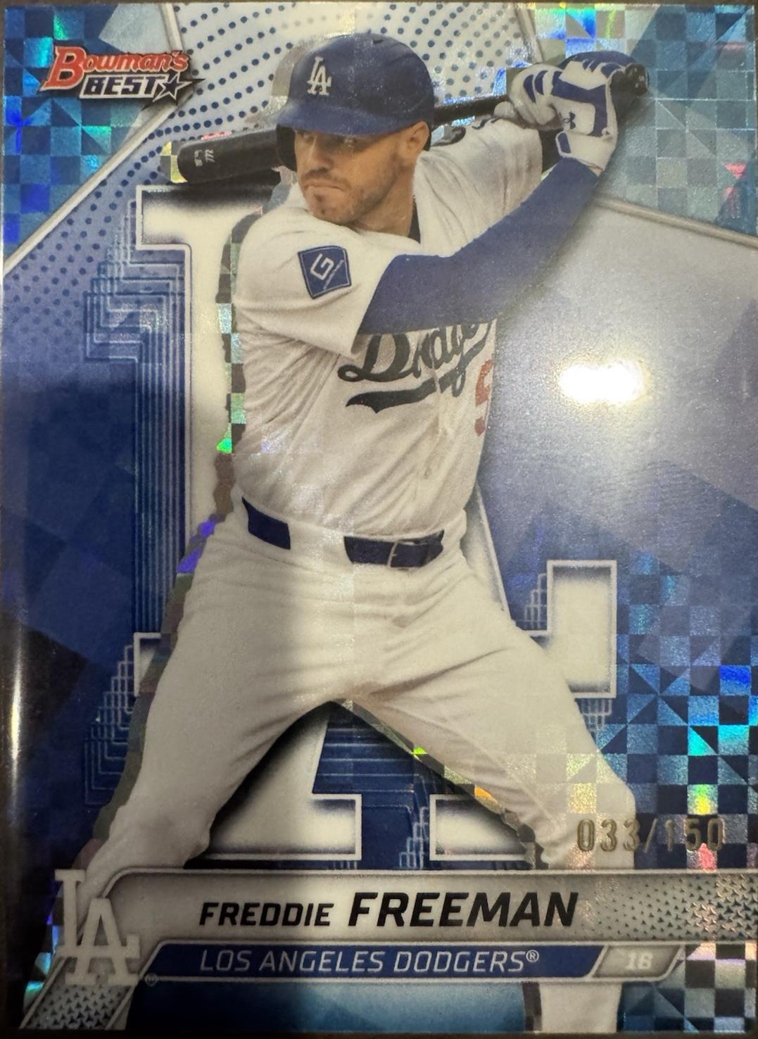 Freddie Freeman [Blue X-Fractor] #52
