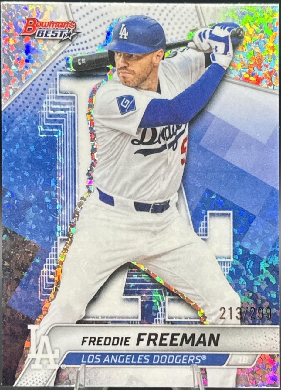 Freddie Freeman [Mini-Diamond Refractor] #52