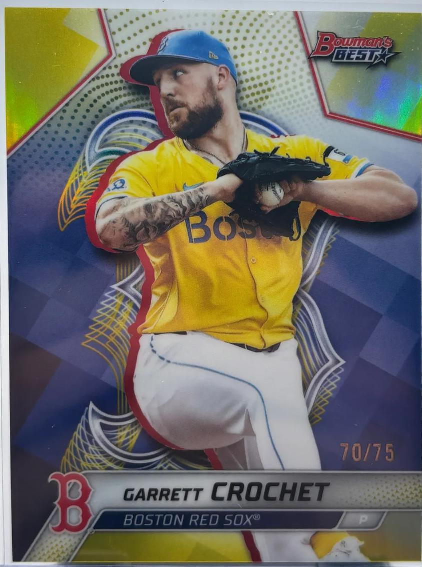 Garrett Crochet [Gold Refractor] #3