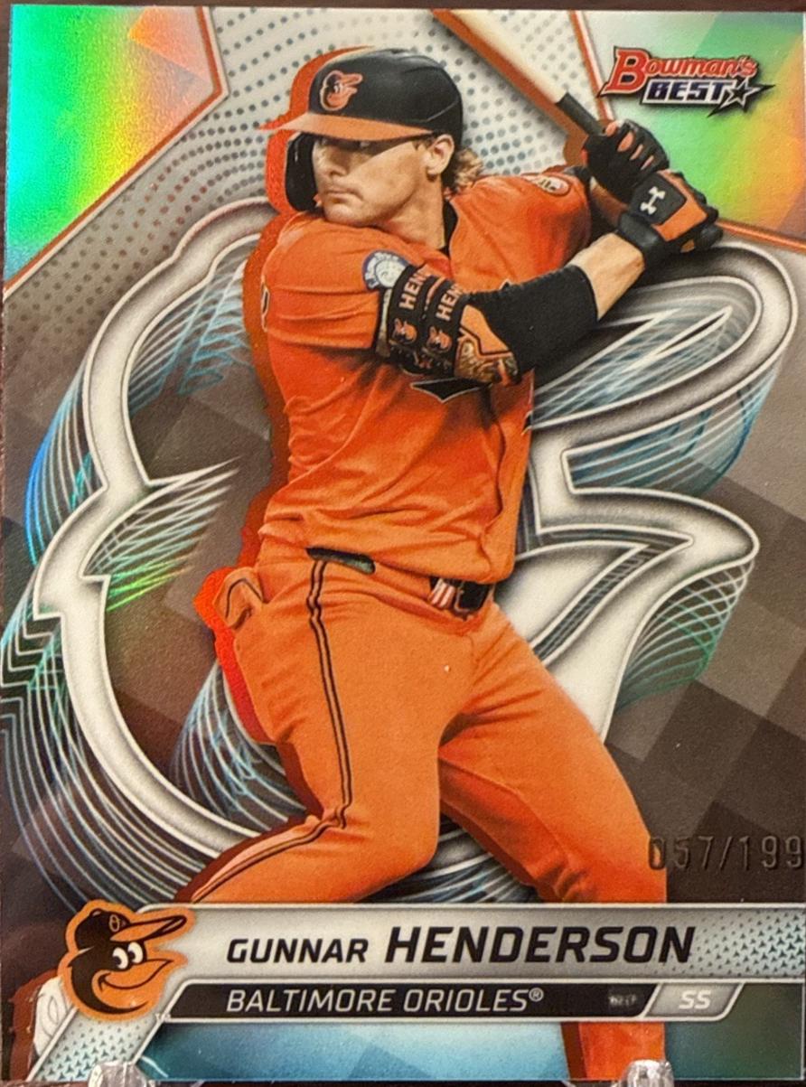 Gunnar Henderson [Aqua Lava Refractor] #36