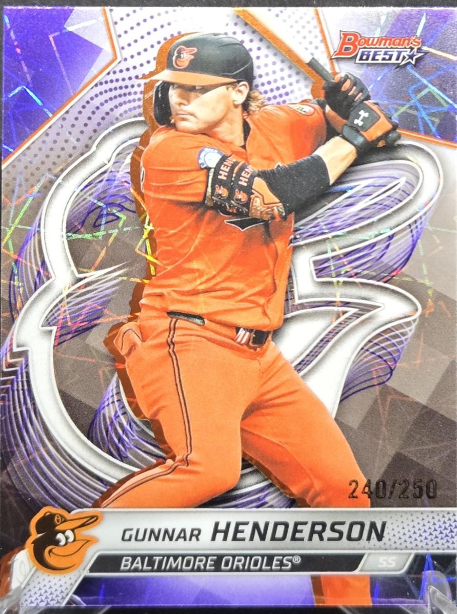 Gunnar Henderson [Purple Lazer Refractor] #36