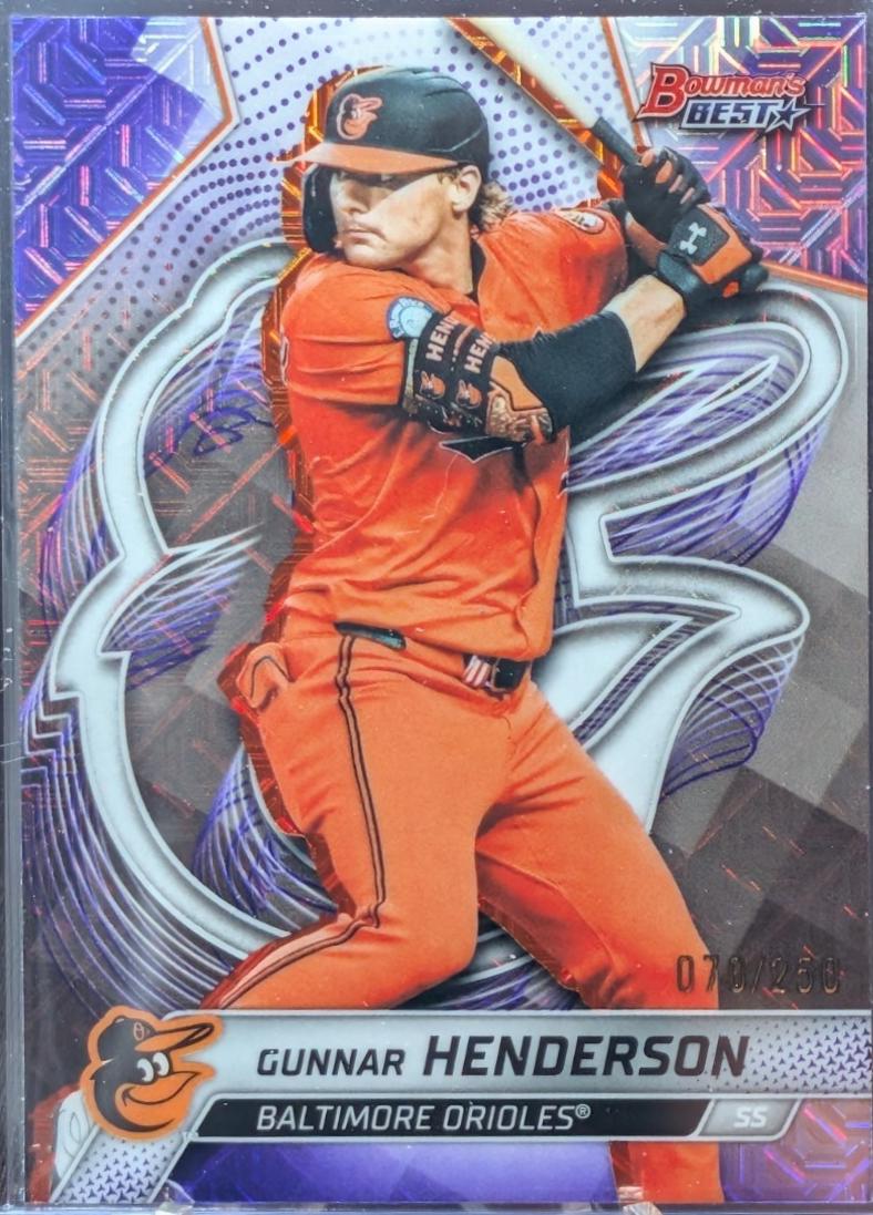 Gunnar Henderson [Purple Mojo Refractor] #36