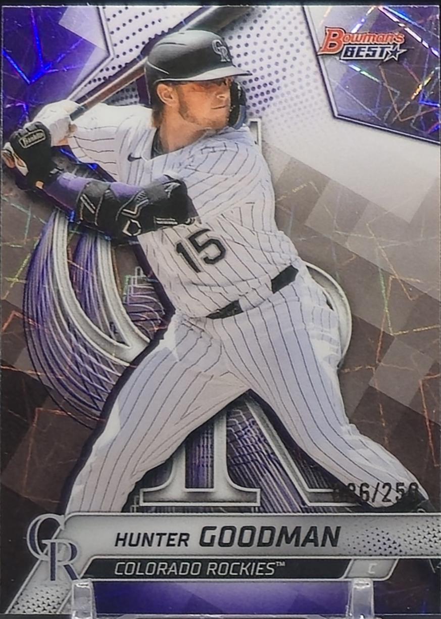 Hunter Goodman [Purple Lazer Refractor] #41
