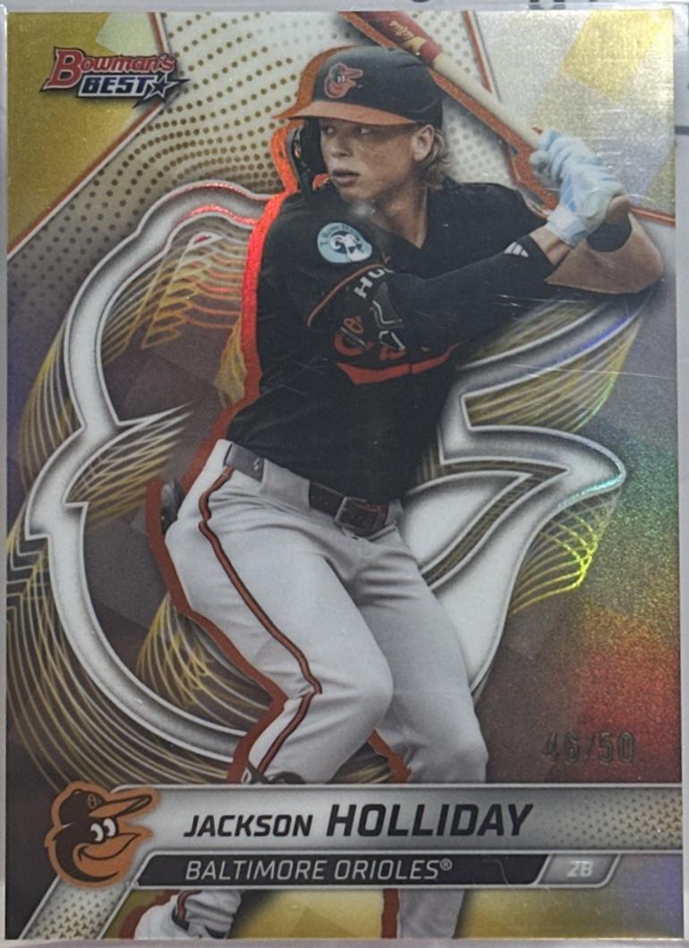 Jackson Holliday [Gold Refractor] #32