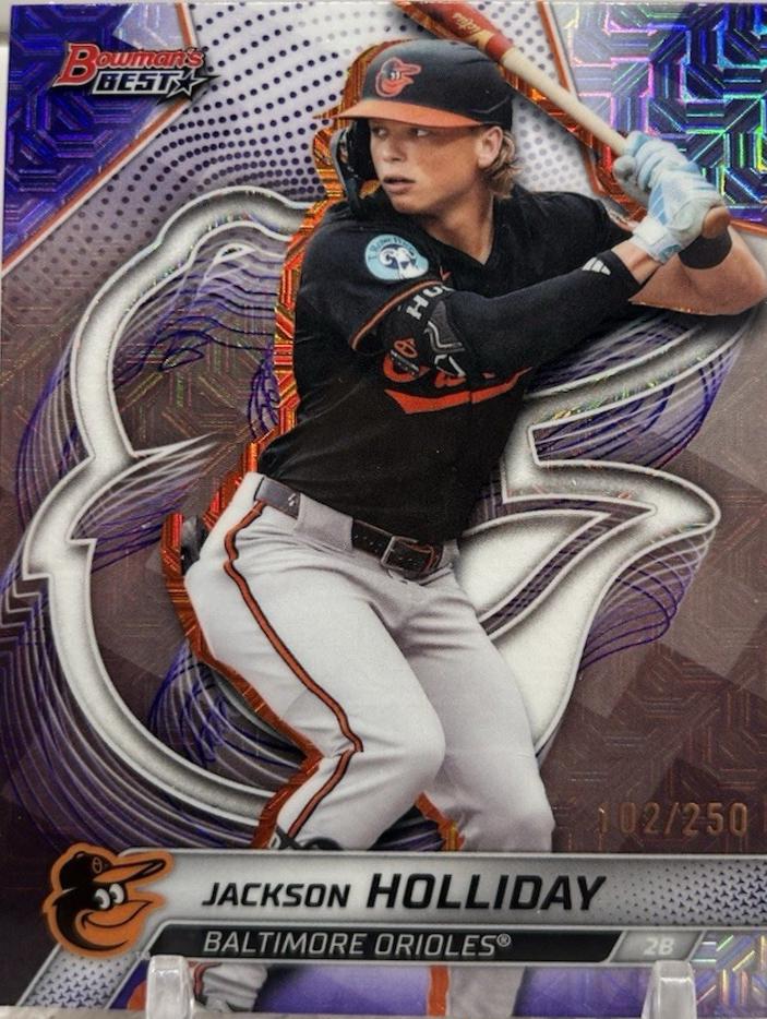 Jackson Holliday [Purple Mojo Refractor] #32