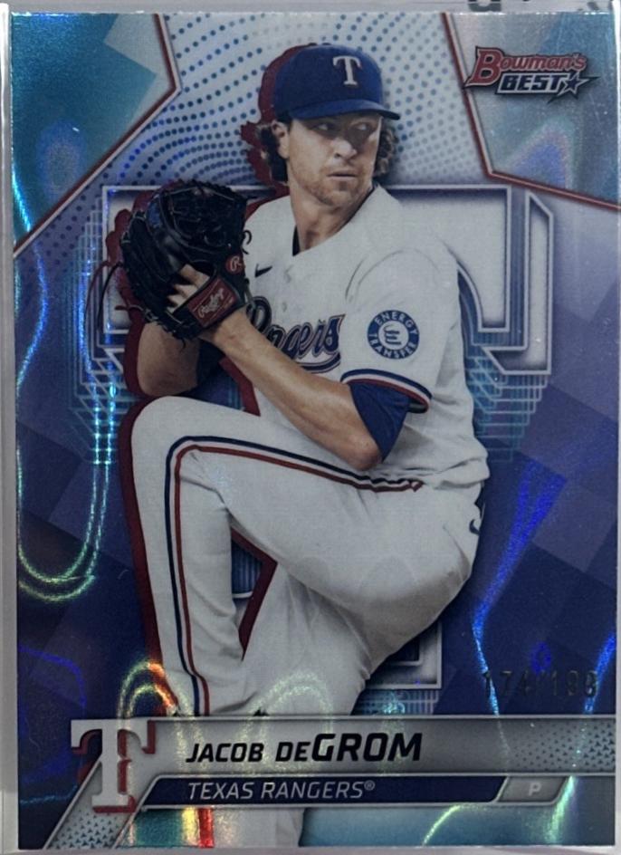 Jacob deGrom [Aqua Refractor] #57