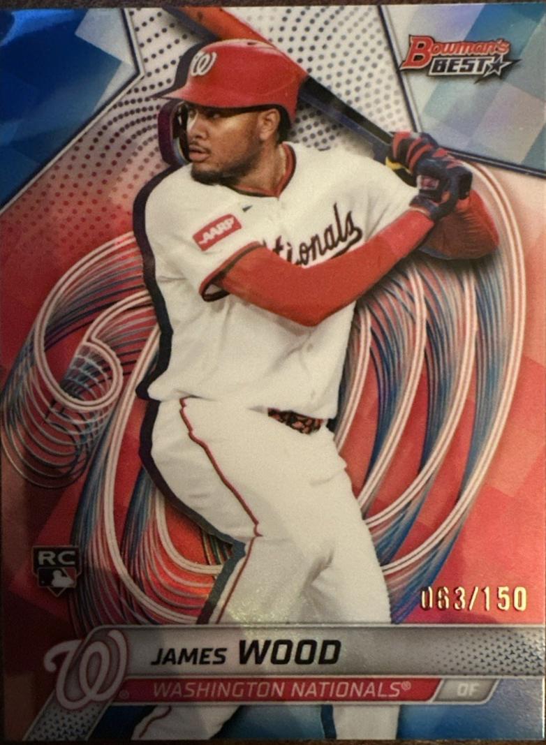 James Wood [Blue Lazer Refractor] #24