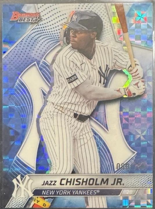 Jazz Chisholm Jr. [Blue X-Fractor] #28