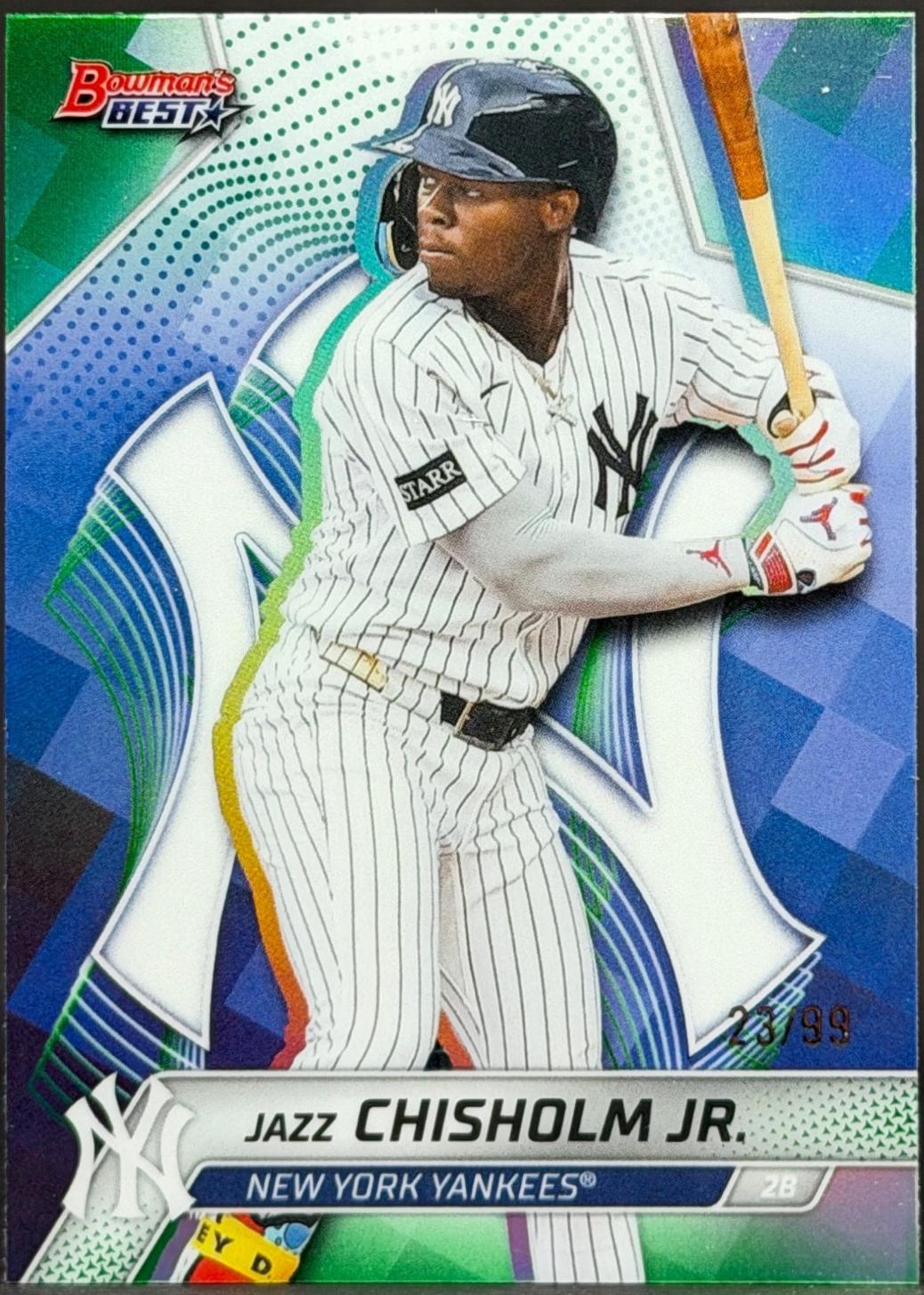 Jazz Chisholm Jr. [Green Refractor] #28