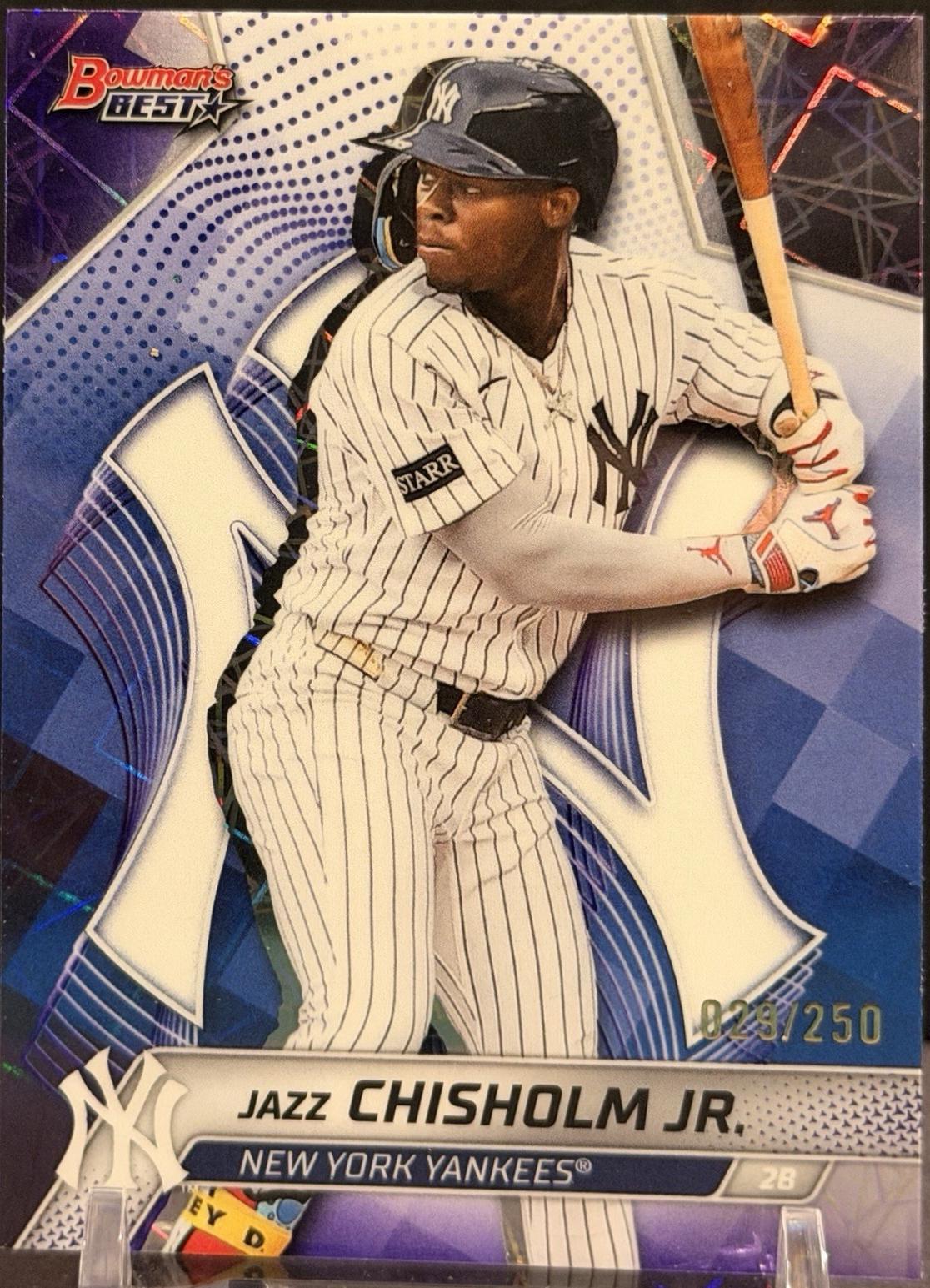 Jazz Chisholm Jr. [Purple Refractor] #28