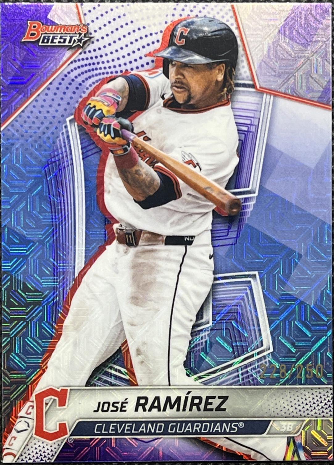 Jose Ramirez [Purple Mojo Refractor] #14