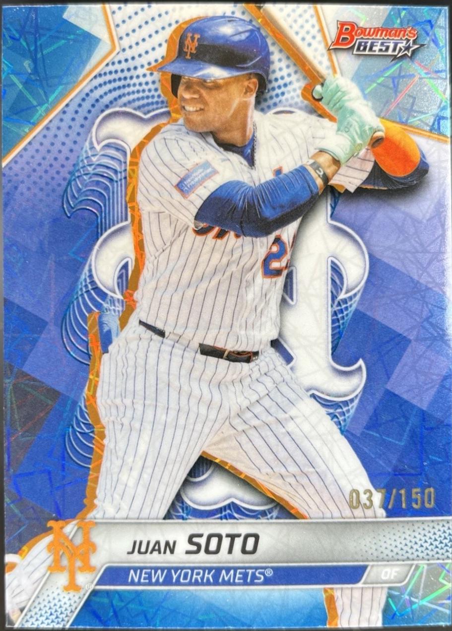 Juan Soto [Blue Lazer Refractor] #4