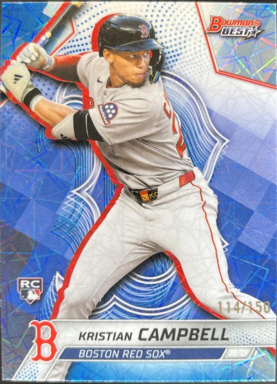 Kristian Campbell [Blue Lazer Refractor] #11