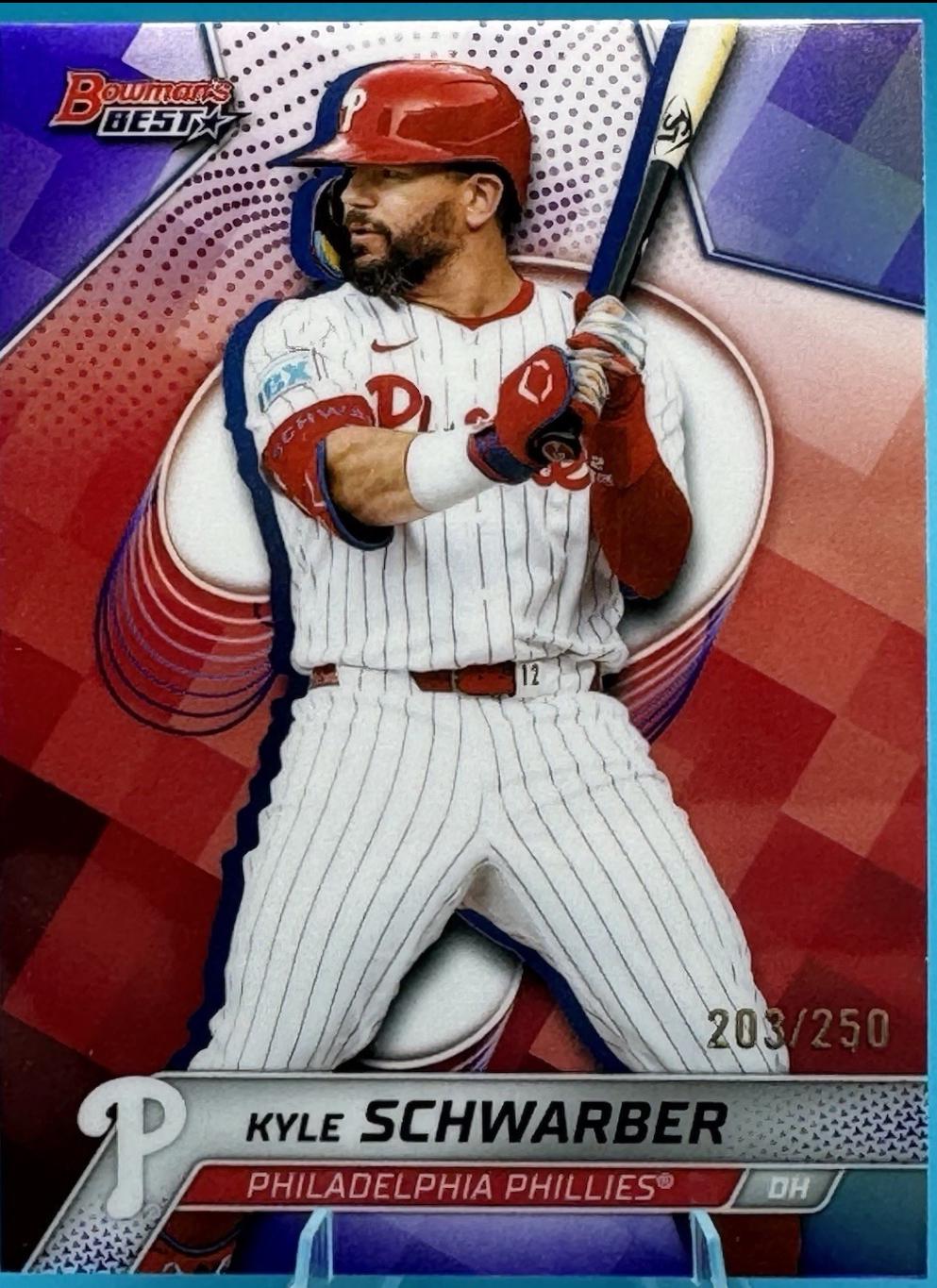 Kyle Schwarber [Purple Refractor] #56