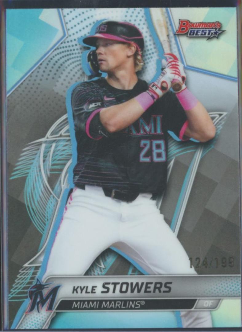 Kyle Stowers [Aqua Refractor] #9