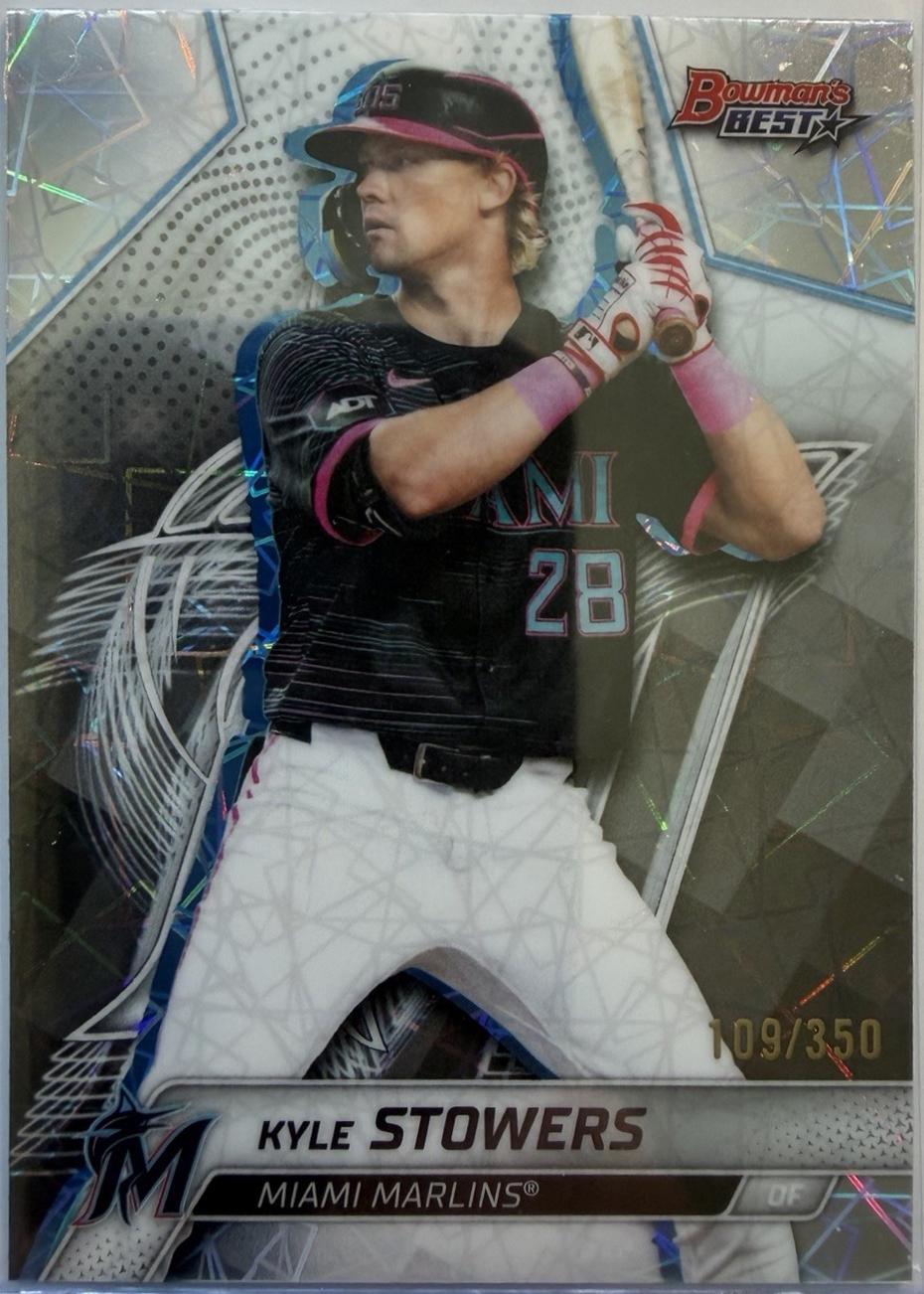 Kyle Stowers [Lazer Refractor] #9
