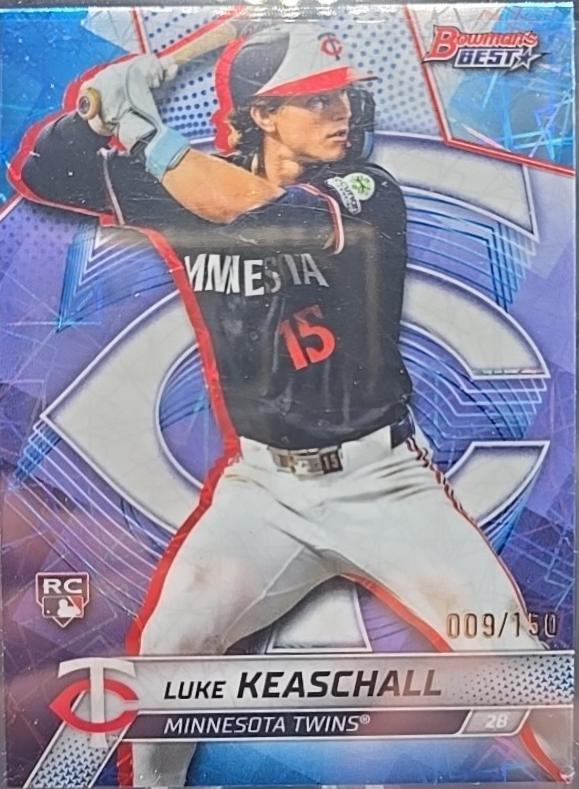 Luke Keaschall [Blue Lazer Refractor] #70