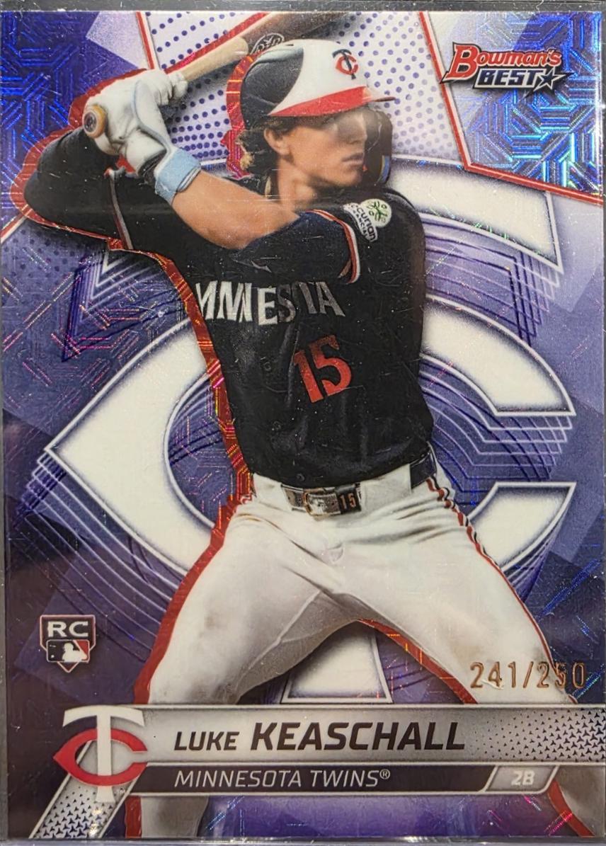 Luke Keaschall [Purple Mojo Refractor] #70