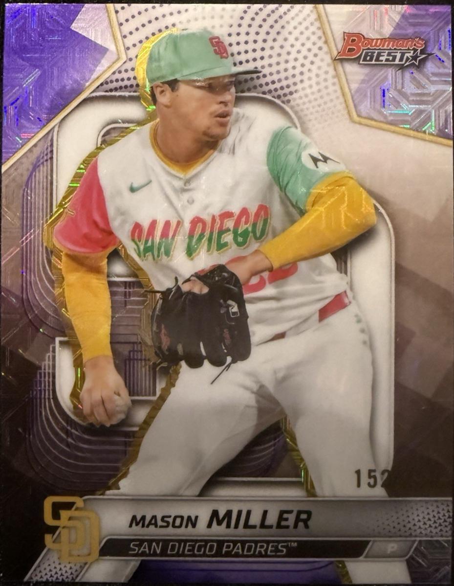 Mason Miller [Purple Mojo Refractor] #19